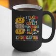 I Teach The Cutest Pumpkins Kindergarten Teacher Halloween Graphic Print Coffee Mug, funny gift