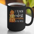 I Teach The Cutest Pumpkins In The Patch Fall Autumn Teacher Graphic Print Coffee Mug, funny gift I Teach The Cutest Pumpkins In The Patch Fall Autumn Teacher Graphic Print Coffee Mug, funny gift