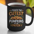 I Teach The Cutest Pumpkins In The Patch Halloween Teacher Graphic Print Coffee Mug, funny gift I Teach The Cutest Pumpkins In The Patch Halloween Teacher Graphic Print Coffee Mug, funny gift