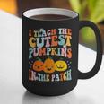 I Teach The Cutest Pumpkins In The Patch Teacher Graphic Print Coffee Mug, funny gift I Teach The Cutest Pumpkins In The Patch Teacher Graphic Print Coffee Mug, funny gift