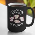 I Teach The Smartest Axolotls Cute Teacher Axolotl Graphic Print Coffee Mug, funny gift