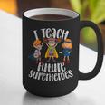 I Teach Superheroes Cute Back To School Teacher Graphic Print Coffee Mug, funny gift I Teach Superheroes Cute Back To School Teacher Graphic Print Coffee Mug, funny gift