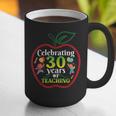 Teacher Celebrating 30 Years Of Teaching Students School Graphic Print Coffee Mug, funny gift