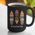 Teacher Life Teach Love Inspire Pencils Inspirational Women Graphic Print Coffee Mug, funny gift Teacher Life Teach Love Inspire Pencils Inspirational Women Graphic Print Coffee Mug, funny gift