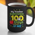 My Teacher Survived 100 Days Of Me Graphic Print Coffee Mug, funny gift My Teacher Survived 100 Days Of Me Graphic Print Coffee Mug, funny gift