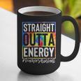 Teacher's Assistant Straight Outta Energy Teaching Tie Dye For Men Women Graphic Print Coffee Mug, funny gift