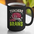 Teachers Love Brains Skeleton Halloween Teacher Funny Graphic Print Coffee Mug, funny gift Teachers Love Brains Skeleton Halloween Teacher Funny Graphic Print Coffee Mug, funny gift