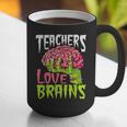 Teachers Love Brains Zombie Teacher Halloween Zombies Graphic Print Coffee Mug, funny gift Teachers Love Brains Zombie Teacher Halloween Zombies Graphic Print Coffee Mug, funny gift
