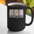 Teaching Is My Boos Teacher Ghost Halloween Women Girls Graphic Print Coffee Mug, funny gift