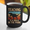 Teaching Is a Walk In Park Dinosaur Teacher Graphic Print Coffee Mug, funny gift Teaching Is a Walk In Park Dinosaur Teacher Graphic Print Coffee Mug, funny gift
