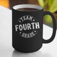 Team Fourth Grade Teacher Student Back To School 4th Grade Graphic Print Coffee Mug, 4th Grade Teacher Mugs, funny gift