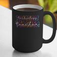 Technology Teacher Student First Day Back To School Tie Dye For Men Women Girls Kids Graphic Print Coffee Mug, funny gift