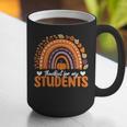 Thankful For My Students Teacher Thanksgiving School Fall Graphic Print Coffee Mug, funny gift