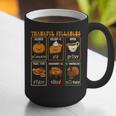 Thankful Syllables Thanksgiving Phonics Reading Teacher Fall Graphic Print Coffee Mug, funny gift