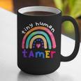Tiny Human Tamer Watercolor Rainbow Daycare Teacher Graphic Print Coffee Mug, funny gift Tiny Human Tamer Watercolor Rainbow Daycare Teacher Graphic Print Coffee Mug, funny gift