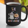 TK Boo Crew Retro Groovy Halloween Floral Ghost TK Teacher Men Women Kids Graphic Print Coffee Mug, Groovy Teacher Mugs, funny gift TK Boo Crew Retro Groovy Halloween Floral Ghost TK Teacher Men Women Kids Graphic Print Coffee Mug, Groovy Teacher Mugs, funny gift
