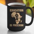 History Education Is Freedom African Map Black Teacher Graphic Print Coffee Mug, History Teacher Mugs, funny gift History Education Is Freedom African Map Black Teacher Graphic Print Coffee Mug, History Teacher Mugs, funny gift