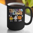 Trick Or Teach Cute Halloween Teacher Graphic Print Coffee Mug, funny gift