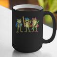 Trio Cute Frogs Welcome Back To School Teachers Girls Boys Graphic Print Coffee Mug, funny gift