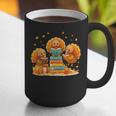Turkey Read Books Reading Fall Thanksgiving Teacher Graphic Print Coffee Mug, funny gift