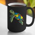 Turtle Puzzle Pieces For Autism Awareness Kids Women Teacher Graphic Print Coffee Mug, funny gift Turtle Puzzle Pieces For Autism Awareness Kids Women Teacher Graphic Print Coffee Mug, funny gift