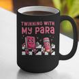 Twinning With My Para Teacher Matching Paraprofessional 70s For Men Women Graphic Print Coffee Mug, funny gift Twinning With My Para Teacher Matching Paraprofessional 70s For Men Women Graphic Print Coffee Mug, funny gift