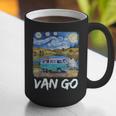 Van Go Retro Vanlife Art Teacher Graphic Print Coffee Mug, funny gift