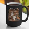 Vintage Ghost Book Reading Pumpkin Gothic Halloween Teachers Graphic Print Coffee Mug, funny gift Vintage Ghost Book Reading Pumpkin Gothic Halloween Teachers Graphic Print Coffee Mug, funny gift