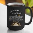 Vintage Human Sunshine Definition Teachers Mom Boss Women Graphic Print Coffee Mug, funny gift