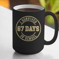 Vintage I Survived 67 Days Of School Teachers Students Graphic Print Coffee Mug, funny gift Vintage I Survived 67 Days Of School Teachers Students Graphic Print Coffee Mug, funny gift