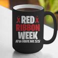 We Wear Red For Red Ribbon Week Awareness Mothers Teachers Graphic Print Coffee Mug, funny gift We Wear Red For Red Ribbon Week Awareness Mothers Teachers Graphic Print Coffee Mug, funny gift