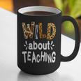 Wild About Teaching Teacher Student First Day Of School Graphic Print Coffee Mug, funny gift Wild About Teaching Teacher Student First Day Of School Graphic Print Coffee Mug, funny gift