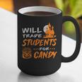 Will Trade Students For Candy Halloween Costume Teacher Graphic Print Coffee Mug, funny gift