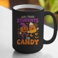 Will Trade Students For Candy Shirt Fun Candy Corn Teacher Graphic Print Coffee Mug, funny gift Will Trade Students For Candy Shirt Fun Candy Corn Teacher Graphic Print Coffee Mug, funny gift