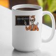 67 Teacher Halloween Skeleton Six Seven Meme Brainrot Math Graphic Print Coffee Mug, funny gift