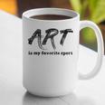 Art Teacher Graphic Print Coffee Mug, funny gift