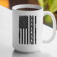 ASL Flag Sign Language Deaf ASL Teacher For Men Women Graphic Print Coffee Mug, funny gift