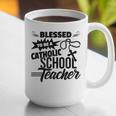 Blessed To Be A Catholic School Teacher Christian Teaching Graphic Print Coffee Mug, funny gift Blessed To Be A Catholic School Teacher Christian Teaching Graphic Print Coffee Mug, funny gift
