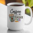 Coffee Gives Me Teacher Power Teacher Elementary Women Graphic Print Coffee Mug, funny gift Coffee Gives Me Teacher Power Teacher Elementary Women Graphic Print Coffee Mug, funny gift