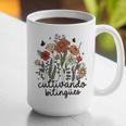 Cultivando Bilingues Dual Language Crew Bilingual Teacher Men Women Girls Kids Graphic Print Coffee Mug, funny gift Cultivando Bilingues Dual Language Crew Bilingual Teacher Men Women Girls Kids Graphic Print Coffee Mug, funny gift