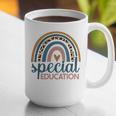 Cute Special Education Leopard Print SPED Teacher Idea Graphic Print Coffee Mug, funny gift