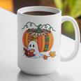 Fall Book Pumpkin Books Ghost Reading Halloween Teacher Graphic Print Coffee Mug, funny gift Fall Book Pumpkin Books Ghost Reading Halloween Teacher Graphic Print Coffee Mug, funny gift