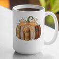 Fall Book Pumpkin Halloween Teacher Librarian Thanksgiving Graphic Print Coffee Mug, funny gift