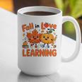 Fall In Love With Learning Thanksgiving Teacher Student Kids Graphic Print Coffee Mug, funny gift Fall In Love With Learning Thanksgiving Teacher Student Kids Graphic Print Coffee Mug, funny gift