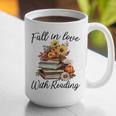 Fall In Love With Reading Book Autumn Teachers Pumpkins Graphic Print Coffee Mug, funny gift Fall In Love With Reading Book Autumn Teachers Pumpkins Graphic Print Coffee Mug, funny gift