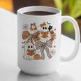 Ghost Reading Books Halloween Bow Spooky Teacher Student Graphic Print Coffee Mug, funny gift Ghost Reading Books Halloween Bow Spooky Teacher Student Graphic Print Coffee Mug, funny gift