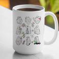 Ghost Science Teacher Chemistry Laboratory Halloween Costume Graphic Print Coffee Mug, Science Teacher Mugs, funny gift