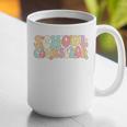 Groovy School Counselor Back To School Teacher Counseling Graphic Print Coffee Mug, Groovy Teacher Mugs, funny gift Groovy School Counselor Back To School Teacher Counseling Graphic Print Coffee Mug, Groovy Teacher Mugs, funny gift