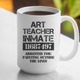 Halloween Art Teacher Prisoner Costume Graphic Print Coffee Mug, funny gift Halloween Art Teacher Prisoner Costume Graphic Print Coffee Mug, funny gift
