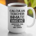 Halloween Calculus Teacher Prisoner Costume Graphic Print Coffee Mug, funny gift